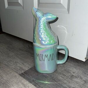 Rae Dunn MERMAID topper mug